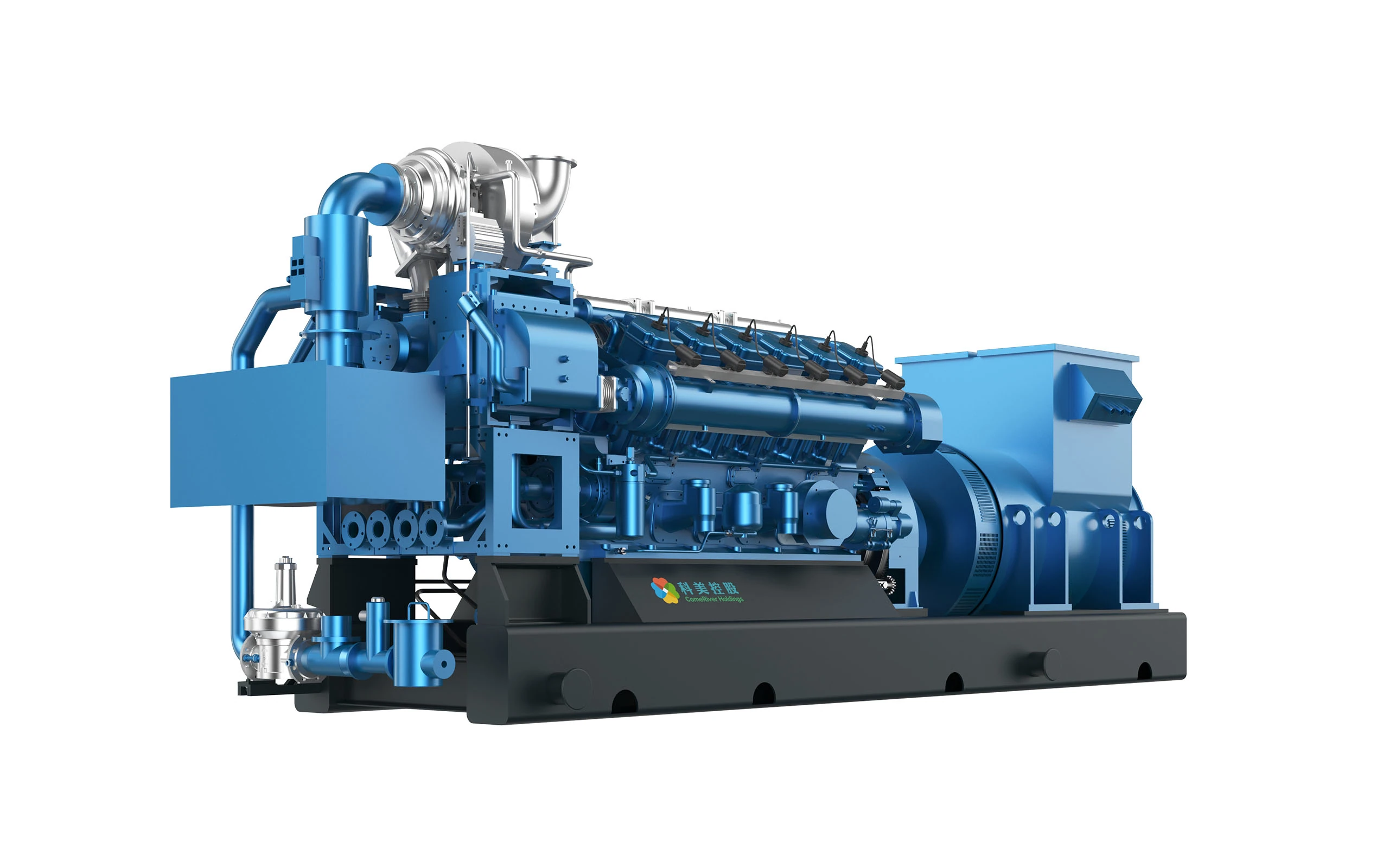 High-efficiency Natural Gas Genset